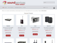 Sound Services Website