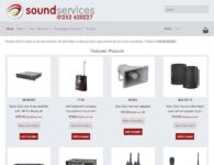 SOUND SERVICES Sound Services Website